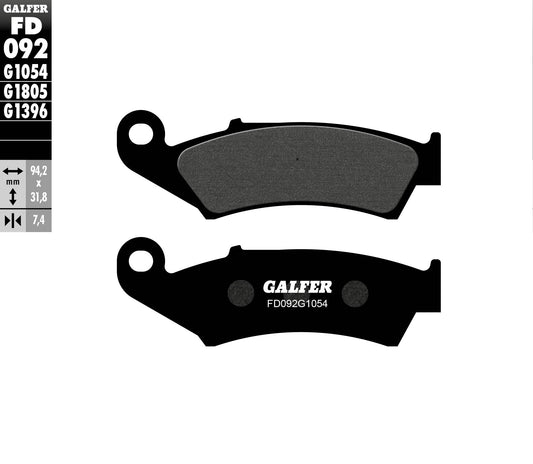BRAKE PADS KH125 SEMI-METALLIC