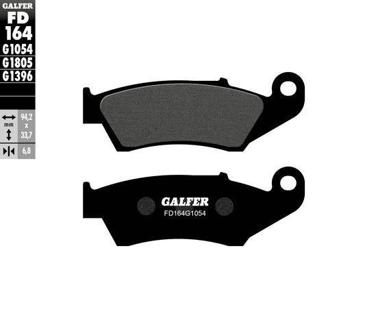 BRAKE PADS KH185 SEMI-METALLIC
