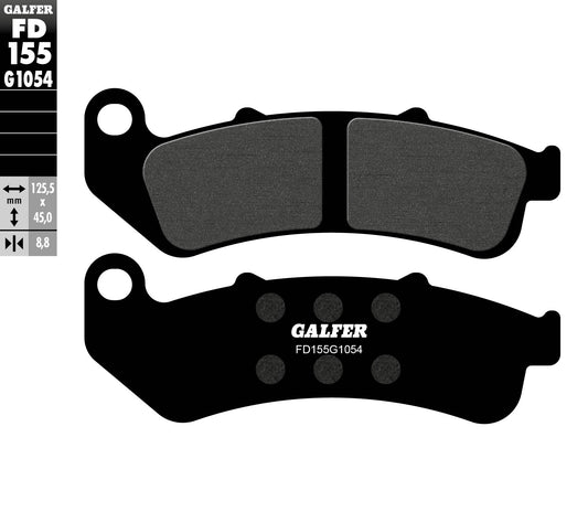 BRAKE PADS KH189 SEMI-METALLIC