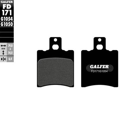 BRAKE PADS KH206 SEMI-METALLIC