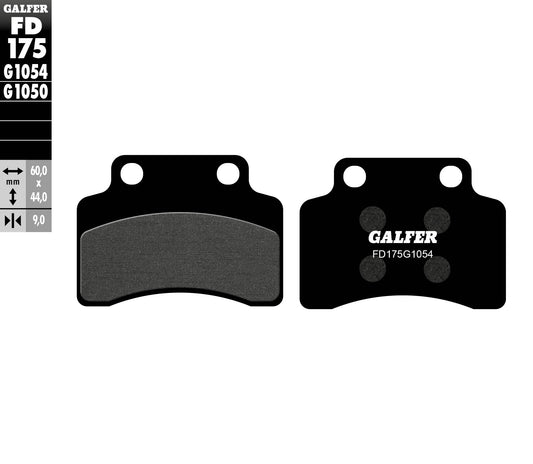 BRAKE PADS KH235 SEMI-METALLIC