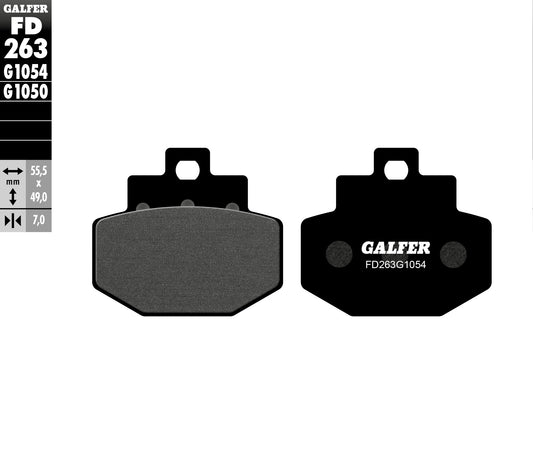BRAKE PADS KH321 SEMI-METALLIC