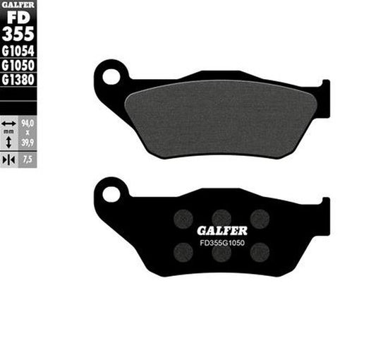BRAKE PADS KH430 SEMI-METALLIC SCOOTER