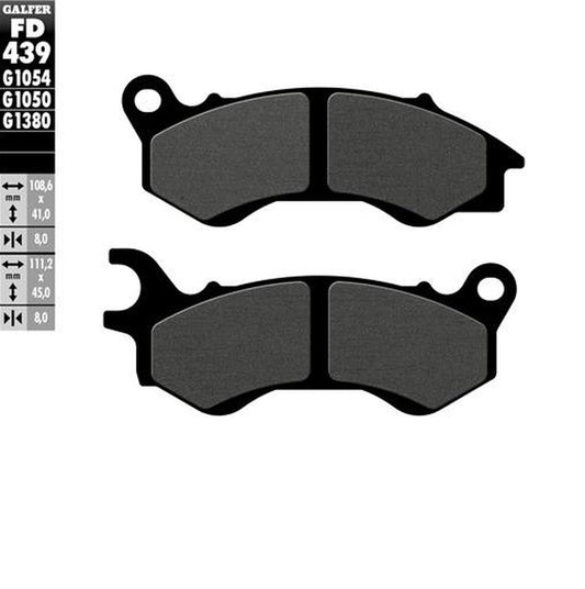 BRAKE PADS KH603 SEMI-METALLIC