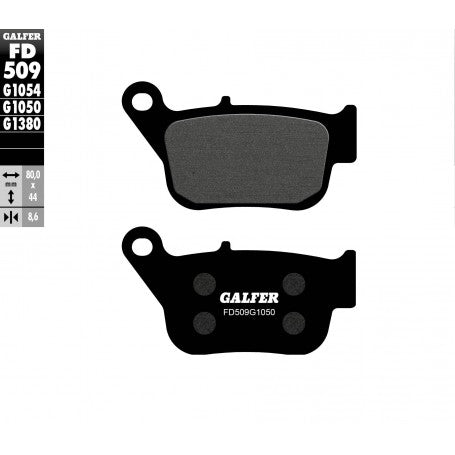 BRAKE PADS KH678 SEMI-METALLIC SCOOTER