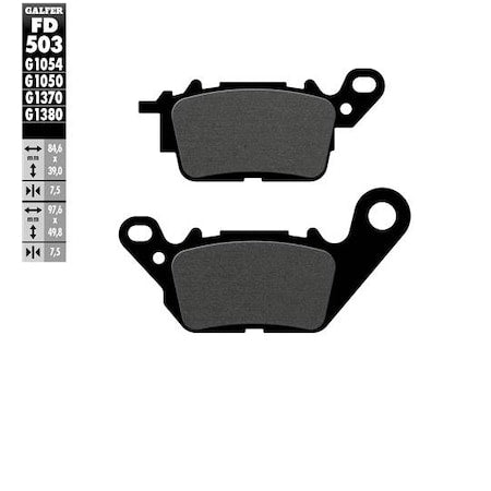 BRAKE PADS KH694 SEMI-METALLIC YAMAHA N-MAX 125/150