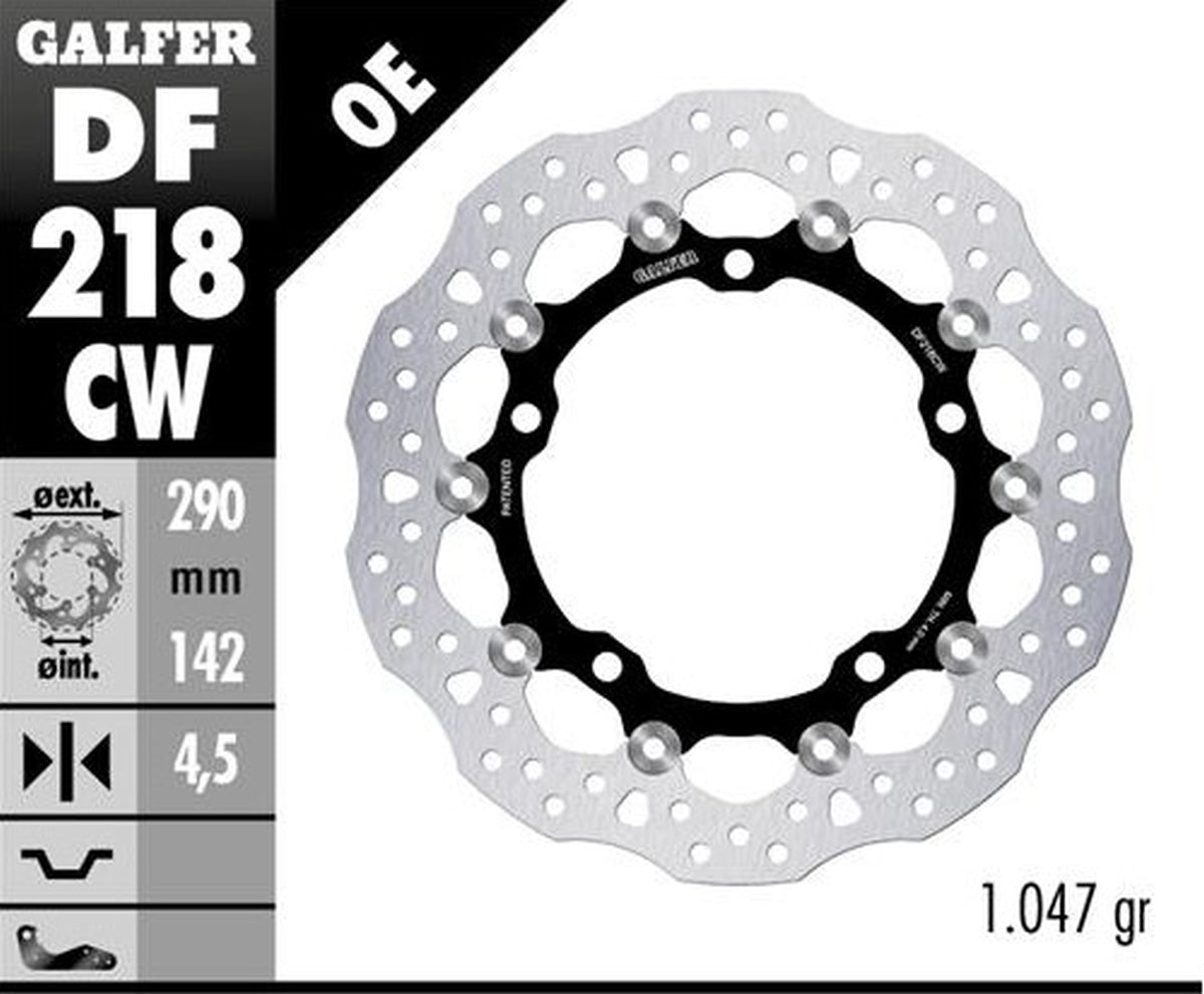 BRAKE DISC FRONT 290MM KAWASAKI ZX-4RR 24-