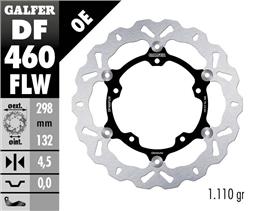 BRAKE DISC FRONT YAMAHA MT-03 16- YZF-R3/R25 15- (298MM) WAVE FLOATING