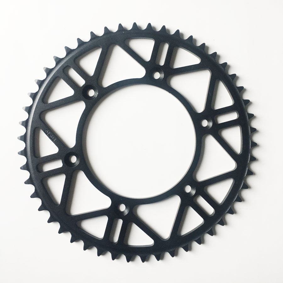 REAR SPROCKET STEEL ULTRALIGHT SELF CLEANING 289 50 (28950) BLACK COLOR, BETA RR 13-25, CR/CRF 83-25, HONDA (JTR210.50) (CHAIN 520)
