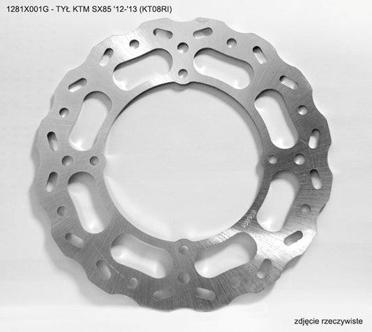 BRAKE DISC WAVE REAR KTM SX 85 12-13 (KT08RI)