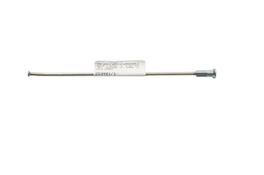REINFORCED SPOKE WITH NIPPLE (1 PC) REAR 19 INCH GASGAS 21-, HUSQVARNA 14-, KTM 95- SILVER COLOR