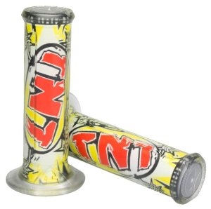 GRIPS 01684/F-TN TNT (120 MM/22 MM) WITH HOLE YELLOW/RED COLOR 