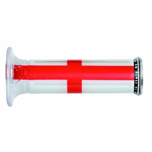 GRIPS 01684-SG (120 MM/22 MM) WITHOUT HOLE WHITE/RED COLOR 