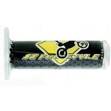 GRIPS 01689-FR SX FREESTYLE (115 MM/22 MM) WITHOUT HOLE YELLOW/BLACK COLOR 
