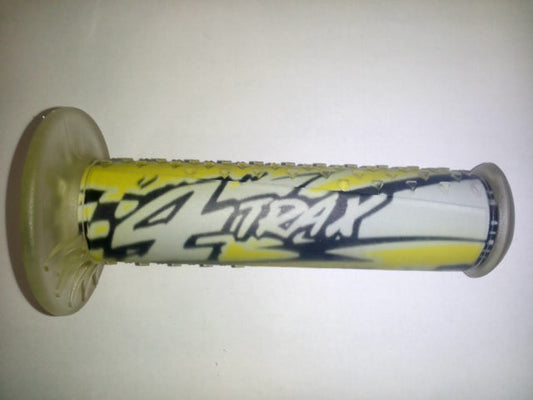GRIPS 01691/L-4T 4TRAX QUAD (130 MM/22 MM) WITHOUT HOLE YELLOW/BLACK COLOR 