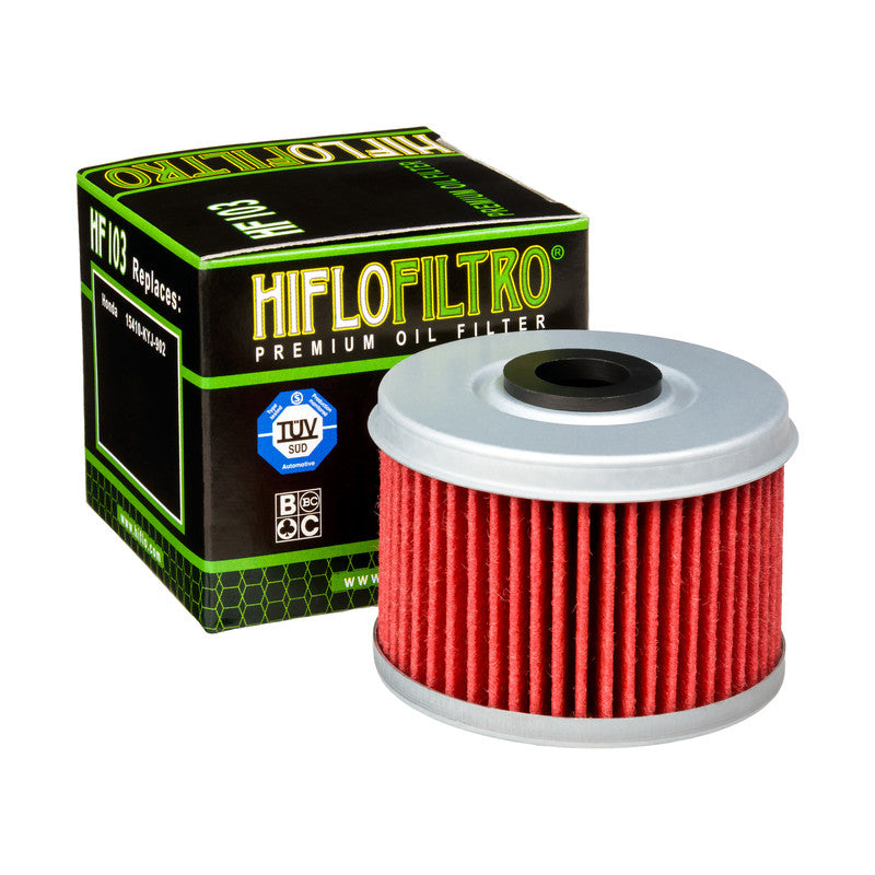 Oil filter HF 103 HONDA CFR 250 L-LA-H, CRF 250 RL/RLA-H RALLY, CB 300 F-J, CBR 300 R/RA-J, CBR300 R/RA-K