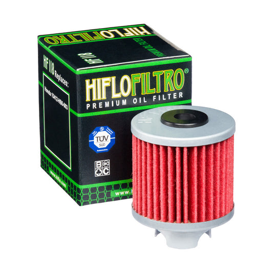 Oil filter HF 118 HONDA ATC 125 86-87, TRX 125 87-88, PIT BIKES 