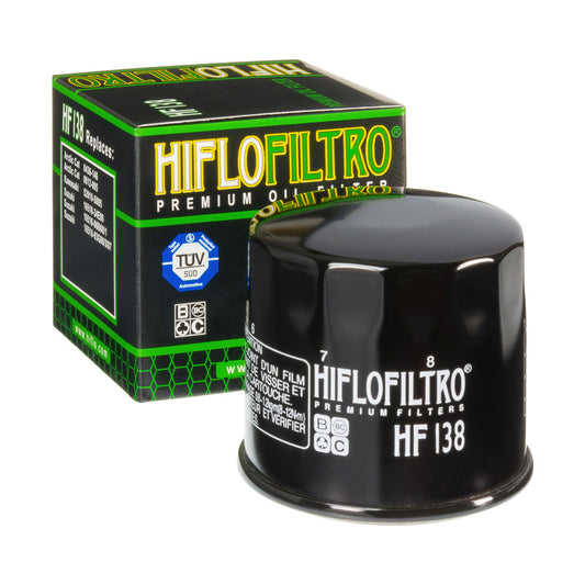 Oil filter HF 138 GSX/GSXR/SV/TL/VZ/VS/DL 