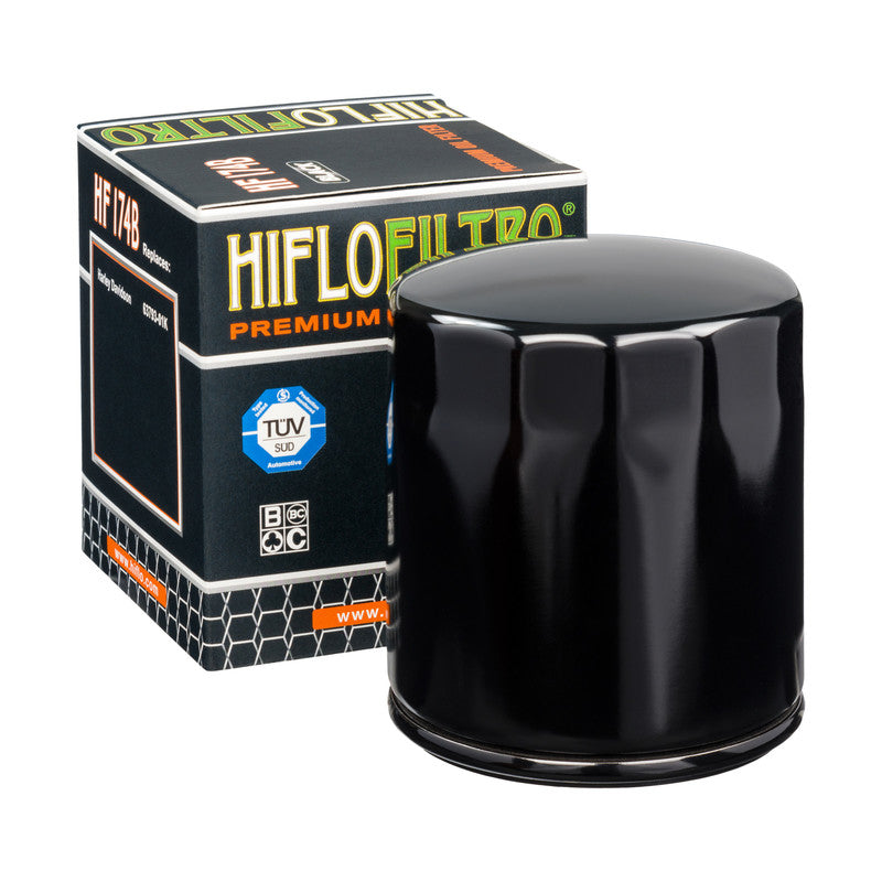 Oil filter HF 174B HARLEY-DAVIDSON V-ROD (BLACK)