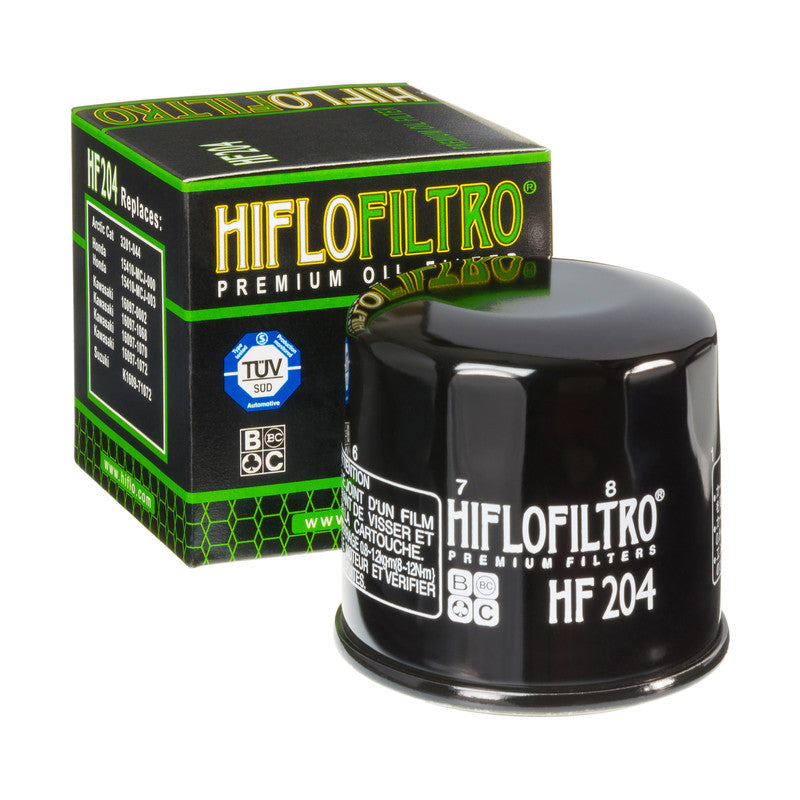 Oil filter HF 204 HONDA/ KAWASAKI/ YAMAHA
