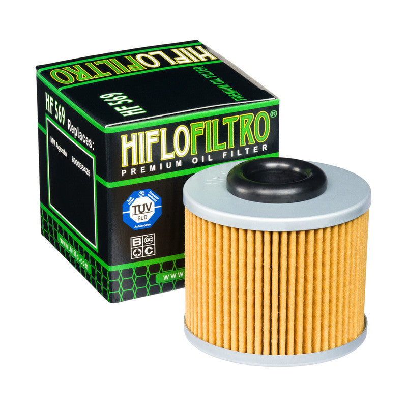 Oil filter HF 569 MV AUGUSTA (OEM 8000B5425)