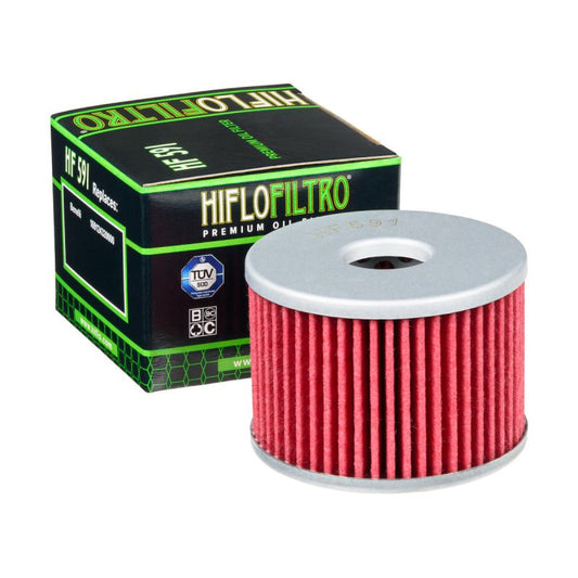 Oil filter HF 591 BENELLI BN 125 '17-'22, TNT 125 '17-'24 (OEM: 169124320000)