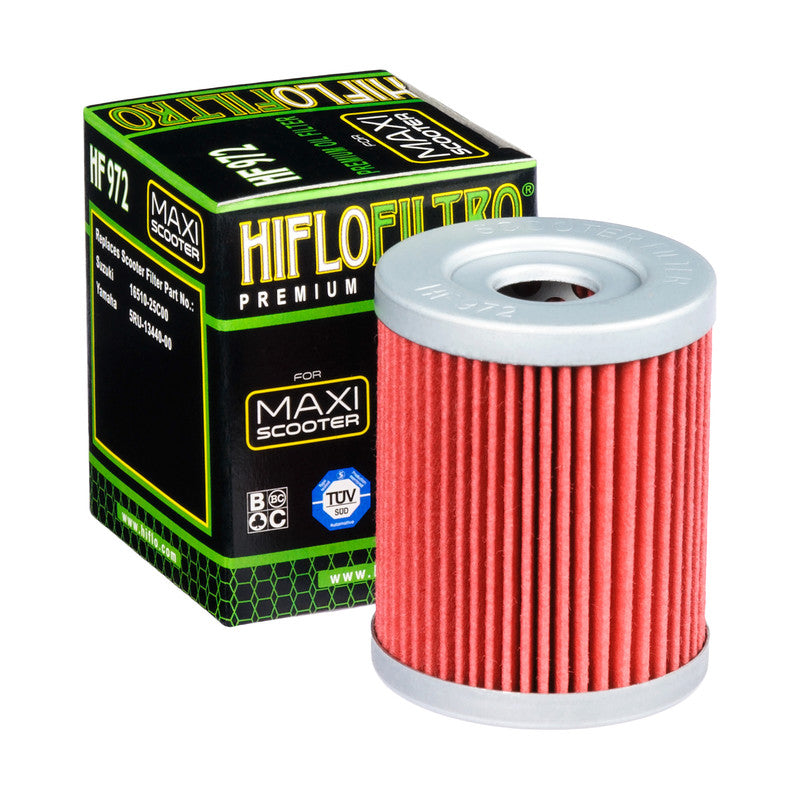 Oil filter HF 972 SUZUKI AN 250/400, YAMAHA YP 400