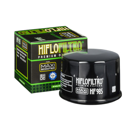 Oil filter HF 985 YAMAHA XP 500 TMAX 01-11, KYMCO 500 X-CITING (05-13), 700 MYROAD (11-13)