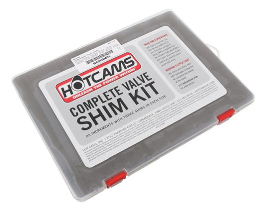 VALVE SHIMS SET 7.48MM FROM 1.20 TO 3.50 EVERY 0.05, 3 PCS EACH