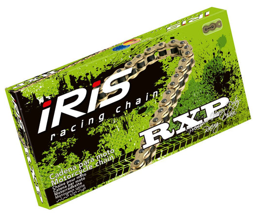 DRIVE CHAIN 420 RXP-110 (110 LINKS) NON O-RING (OPEN + CLIP) COLOR GOLD (MOTOCROSS UP TO 85CC) (21.0KN) 