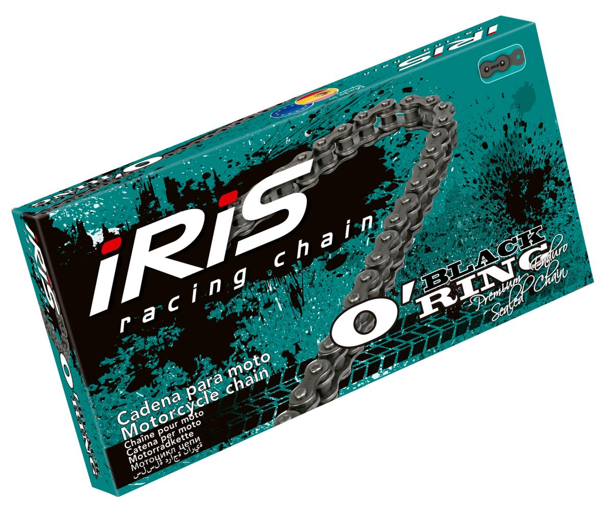 DRIVE CHAIN 530 OR-120 (120 LINKS) O-RING (OPEN + RIVET) COLOR BLACK (UP TO 900CC) (40.0KN) 