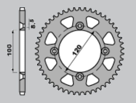 BRAKE LEVER SUZUKI LTR 450 QUAD 06