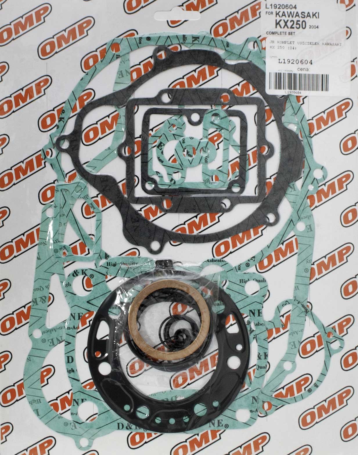 GASKET SET KAWASAKI KX 250 04