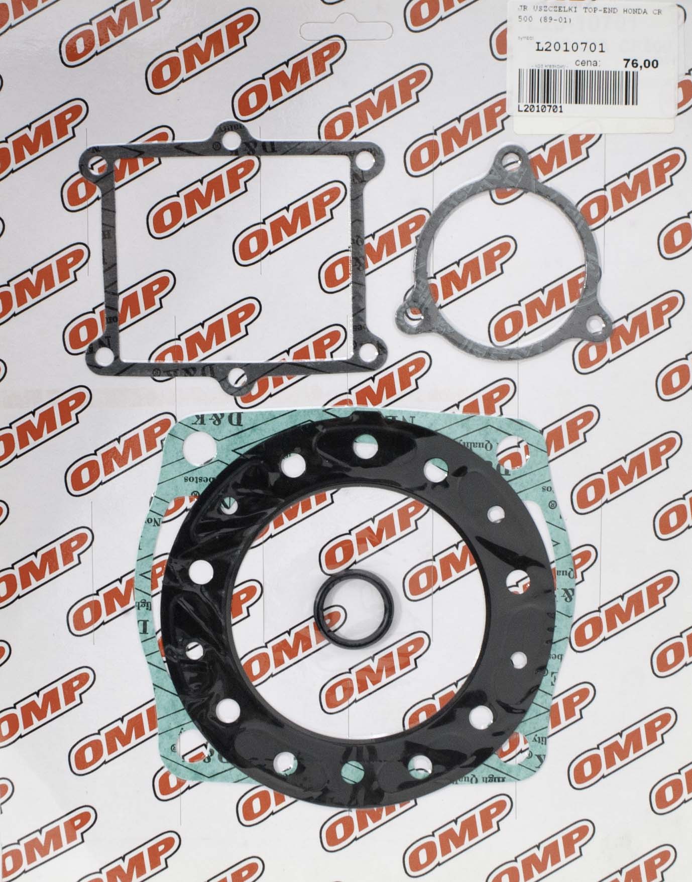 TOP-END GASKET SET HONDA CR 500 89-01