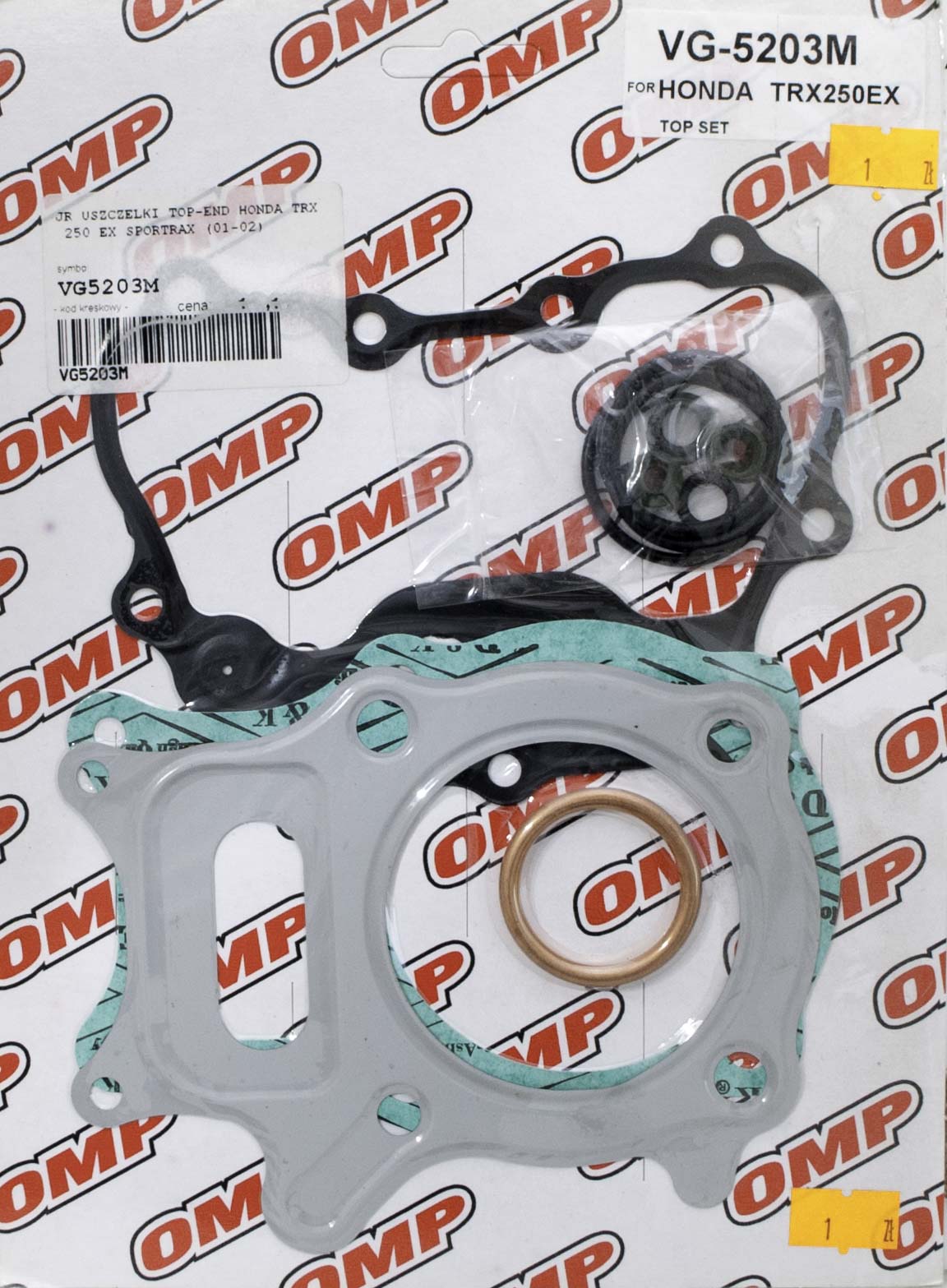 TOP-END GASKET SET HONDA TRX 250 EX SPORTRAX 01-02