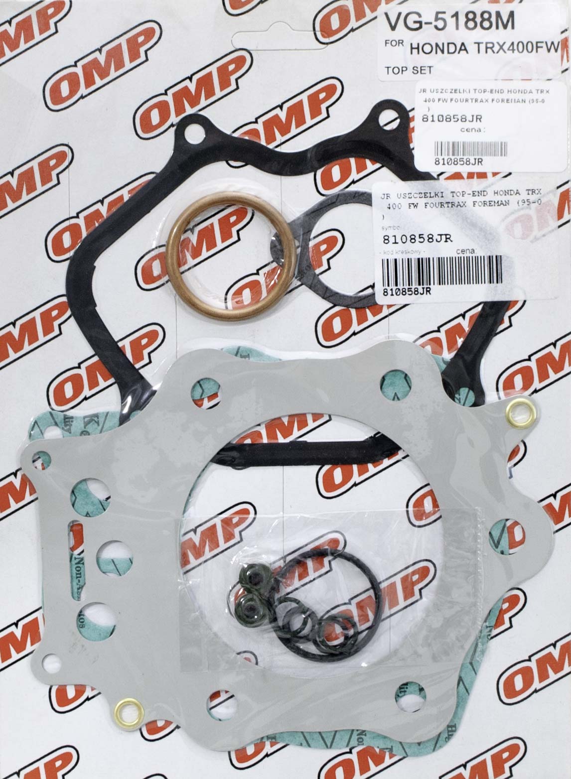 TOP-END GASKET SET HONDA TRX 400 FW FOURTRAX FOREMAN 95-03 = VG5188M
