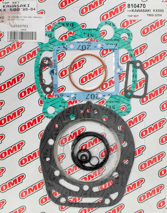 TOP-END GASKET SET KAWASAKI KX 500 89-04