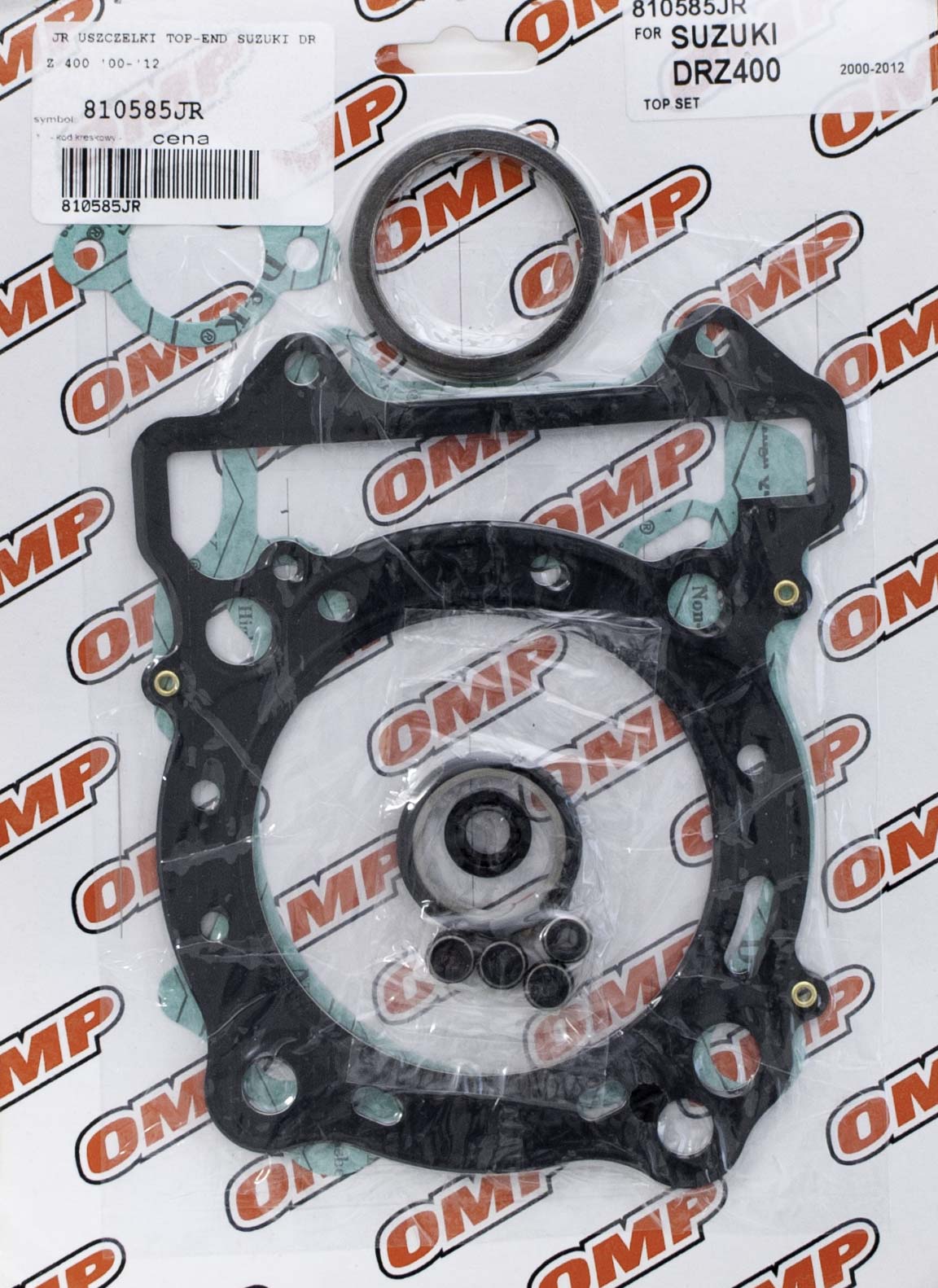 TOP-END GASKET SET SUZUKI DRZ 400 00-12
