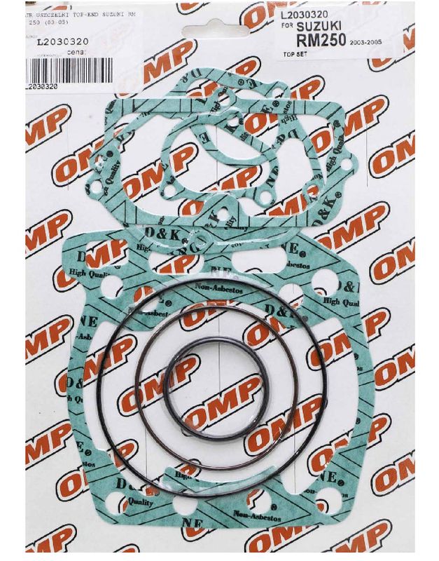 TOP-END GASKET SET SUZUKI RM 250 03-05