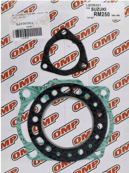 TOP-END GASKET SET SUZUKI RM 250 87-88