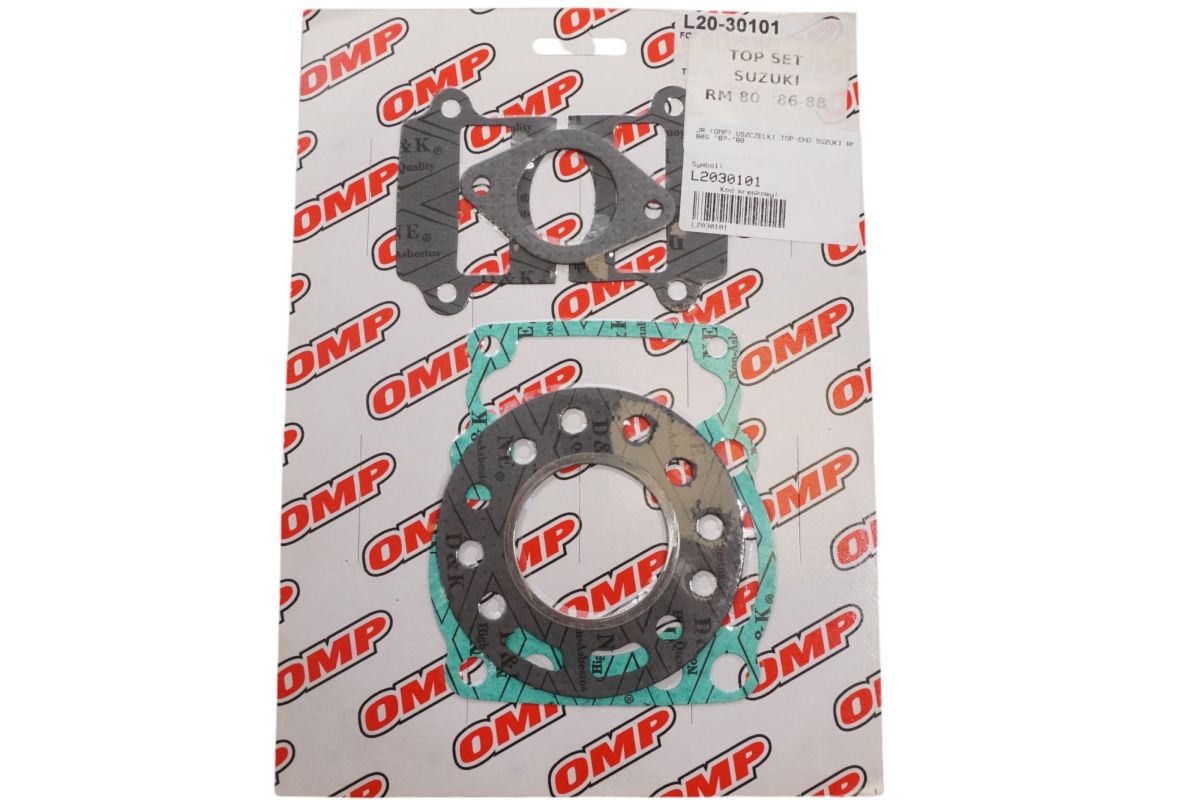 TOP-END GASKET SET SUZUKI RM 80G 87-88