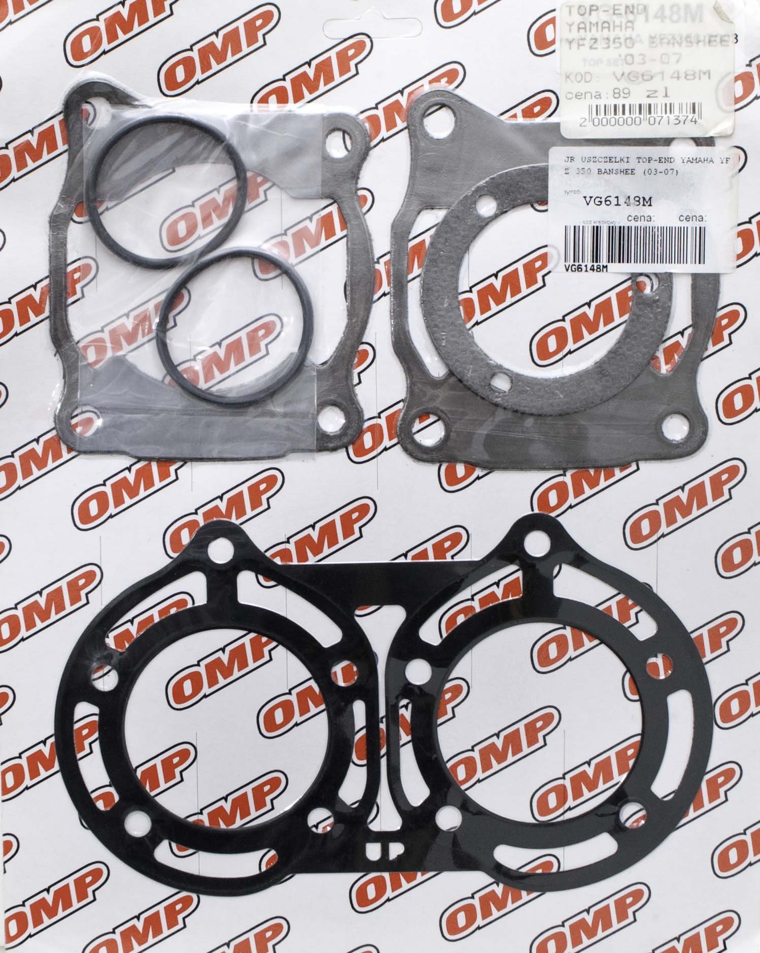 TOP-END GASKET SET YAMAHA YFZ 350 BANSHEE 03-07