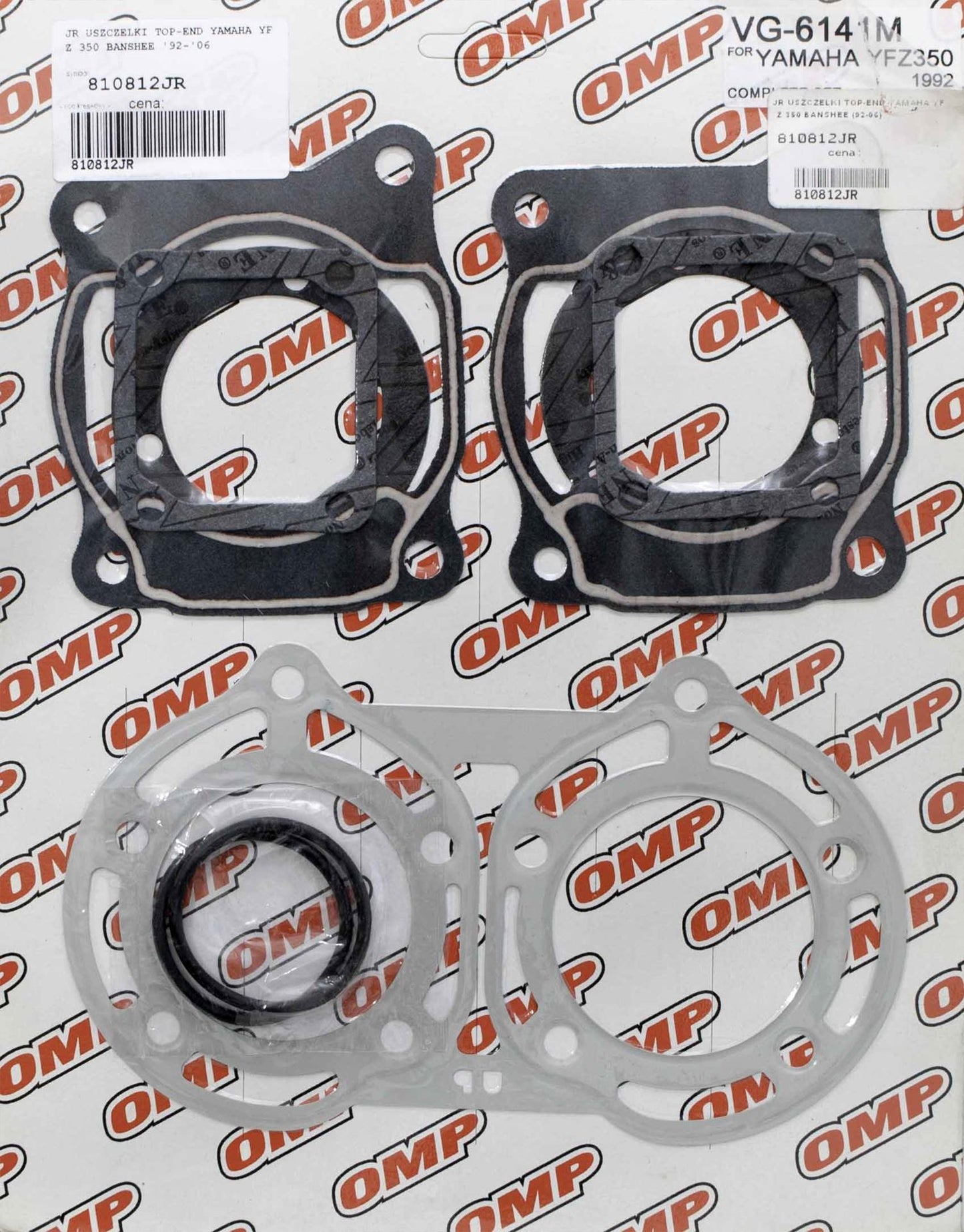 TOP-END GASKET SET YAMAHA YFZ 350 BANSHEE 92-06