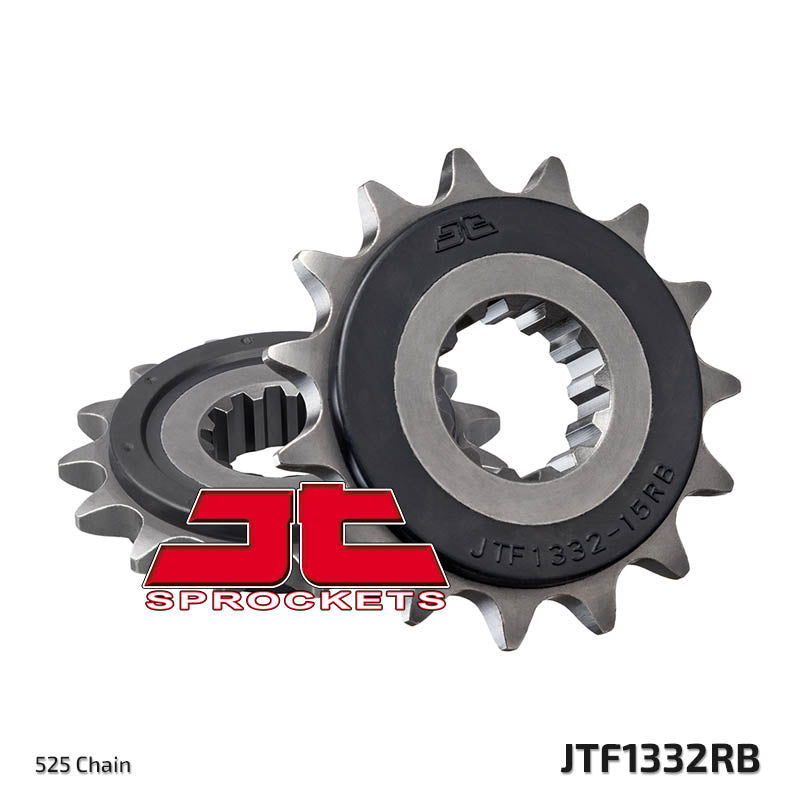 Front Sprocket 2047 15 Z Rubber HONDA CB 750F2 '92-'00 (204715JTRB) (Chain. 525)