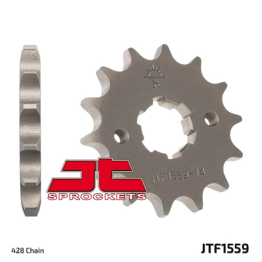 Front Sprocket 2053 14 YAMAHA TW 125 (205314JT) (Chain. 428)