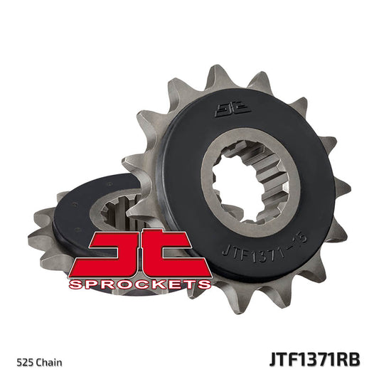 Front Sprocket 2073 15 Z Rubber HONDA CB 600 HORNET '97-'06, CBR 600F '97-'98, CBF 600 '04-'07 (207315JTRB) (Chain. 525)