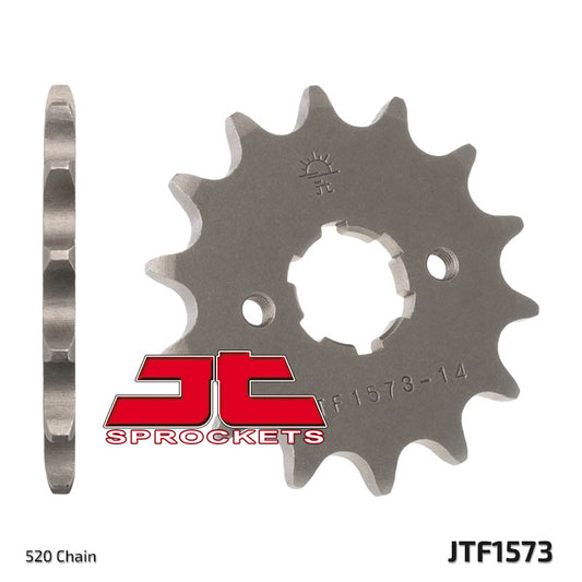 Front Sprocket 2076 13 YAMAHA XV 125 VIRAGO '97-'01 (207613JT) (Chain. 520)