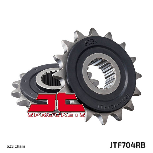 Front Sprocket 2078 16 Z Rubber APRILIA 1000, BMW F 800 (207816JTRB) (Chain. 525)