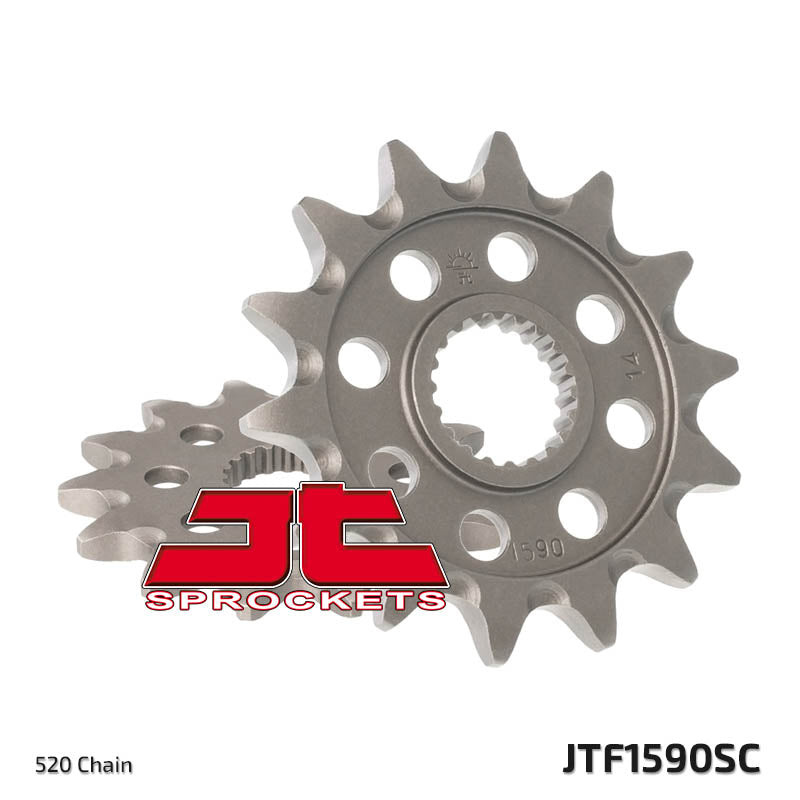 Front Sprocket 2103 14 YAMAHA WR 250F '01-'25 (+1) Self-cleaning, YZF 250 '01-'25 (210314JT) (Chain. 520)