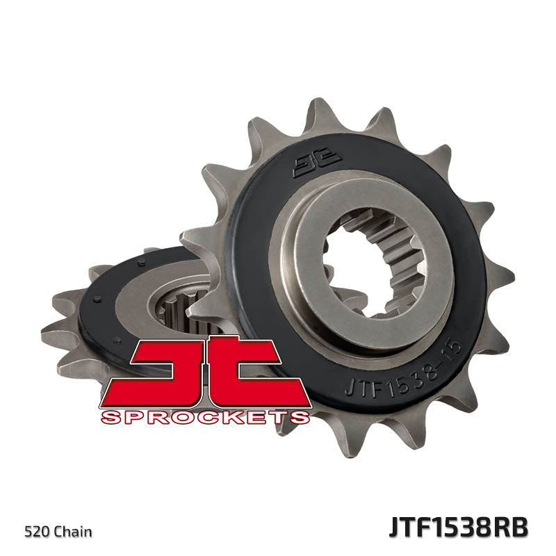 Front Sprocket 2119 15 Z Rubber KAWASAKI Z 750 '04-'12 , Z 800 '13-'16 (211915JTRB) (Chain. 520)